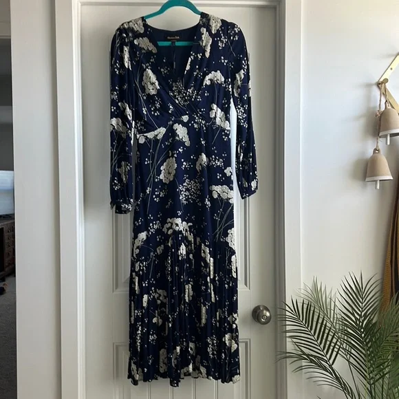 joie midi dress Joie Floral Midi Dress – Blue Magnolia